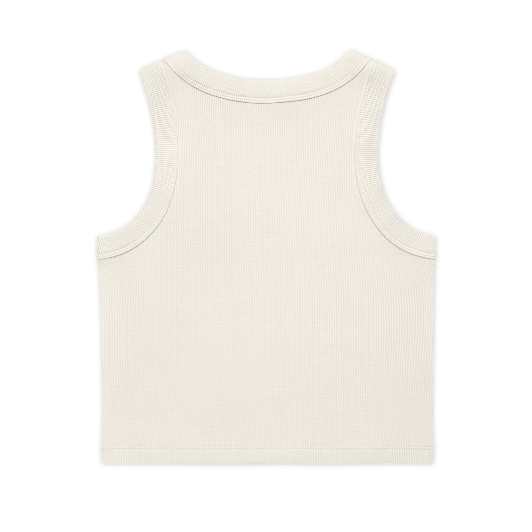 Electric Beach Ribbed Crop Tank Top