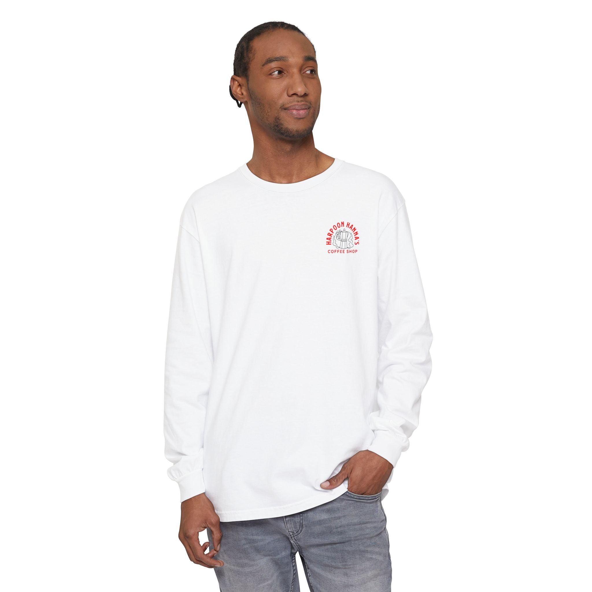 Harpoon Hanna's Moka Pot Long Sleeve T-Shirt