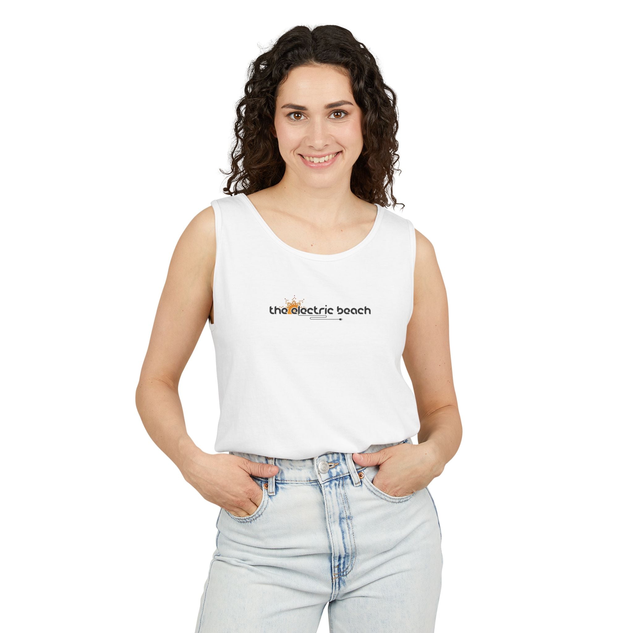 Electric Beach Unisex Tank Top