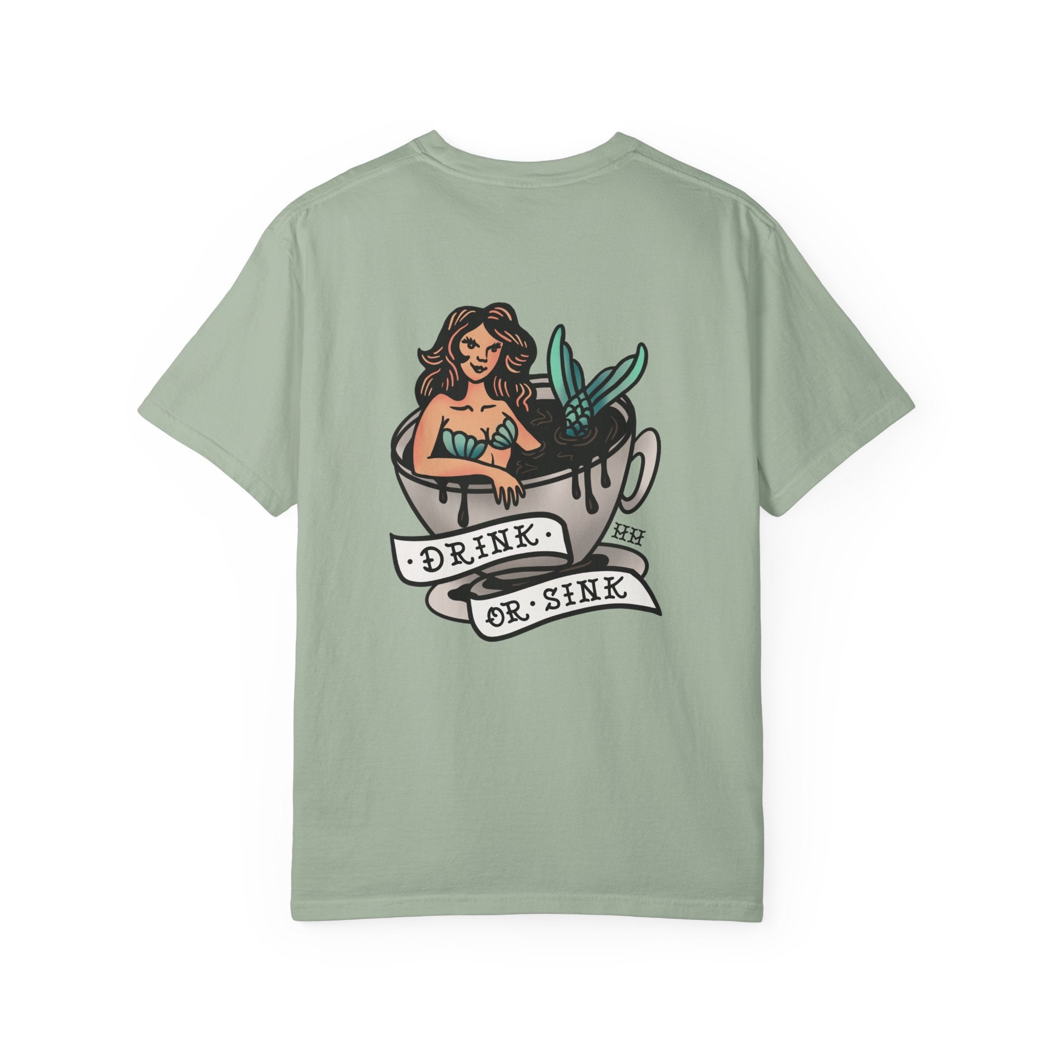 Harpoon Hanna's 'Drink or Sink' Crew Neck T-Shirt