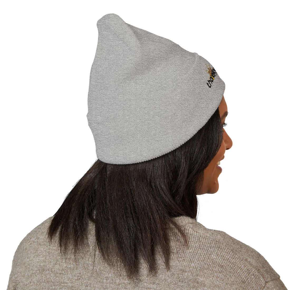 Electric Beach Cuffed Beanie