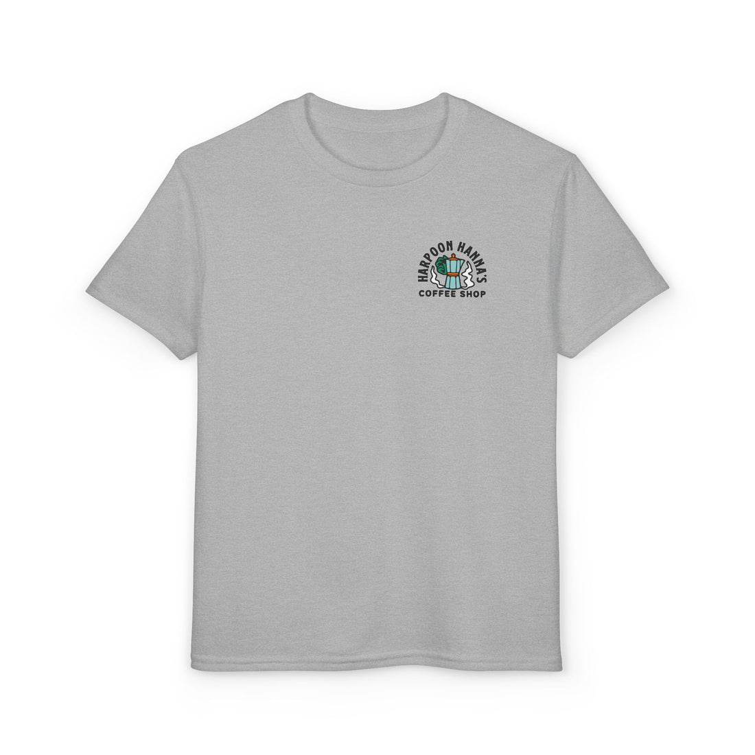 Harpoon Hanna's Retro Moka Pot Youth T-Shirt