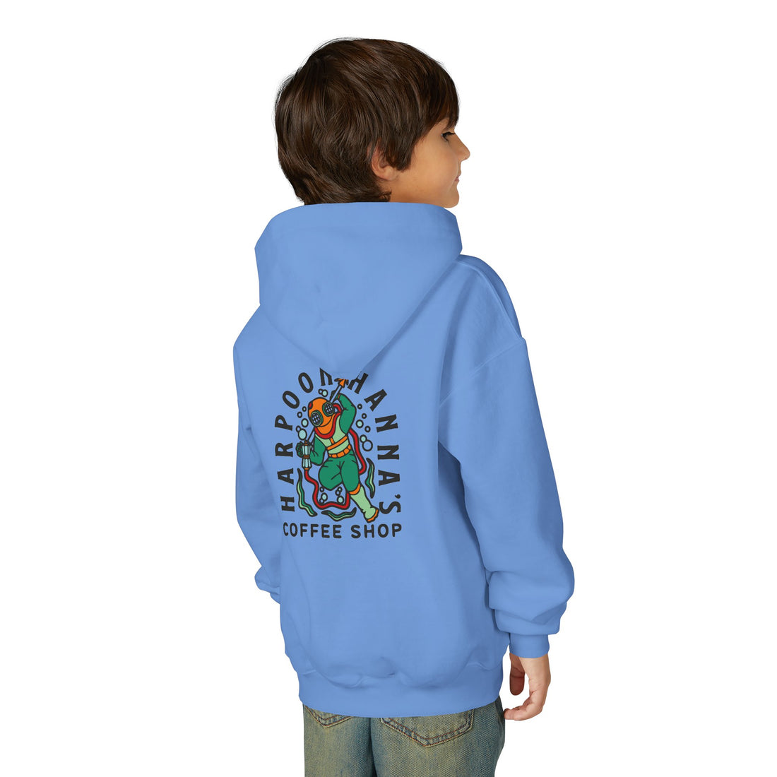 Harpoon Hanna's Colorful Diver Youth Hoodie