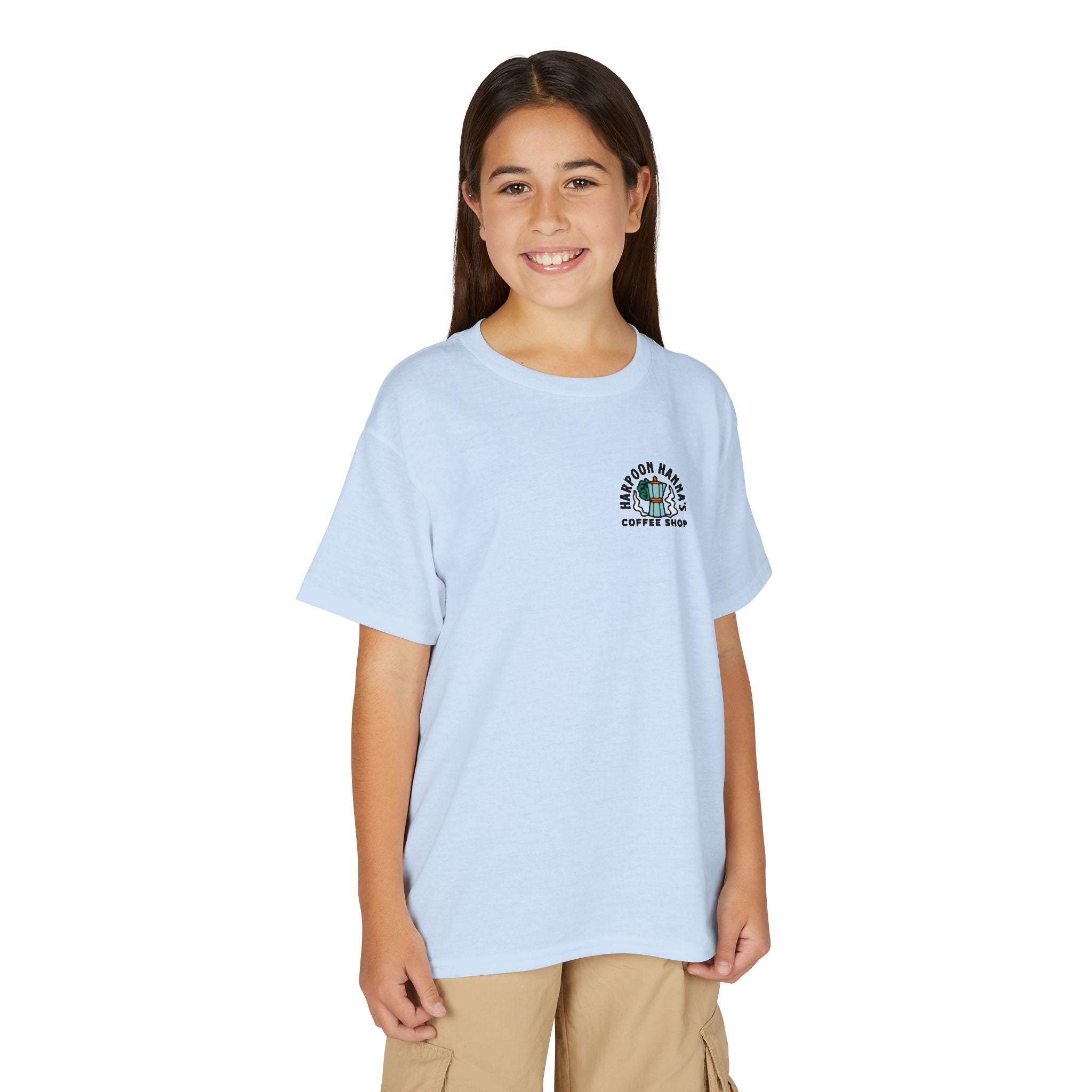 Harpoon Hanna's Retro Moka Pot Youth T-Shirt