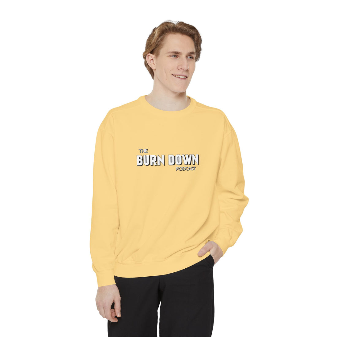 The Burn Down Podcast Crew Neck Sweatshirt