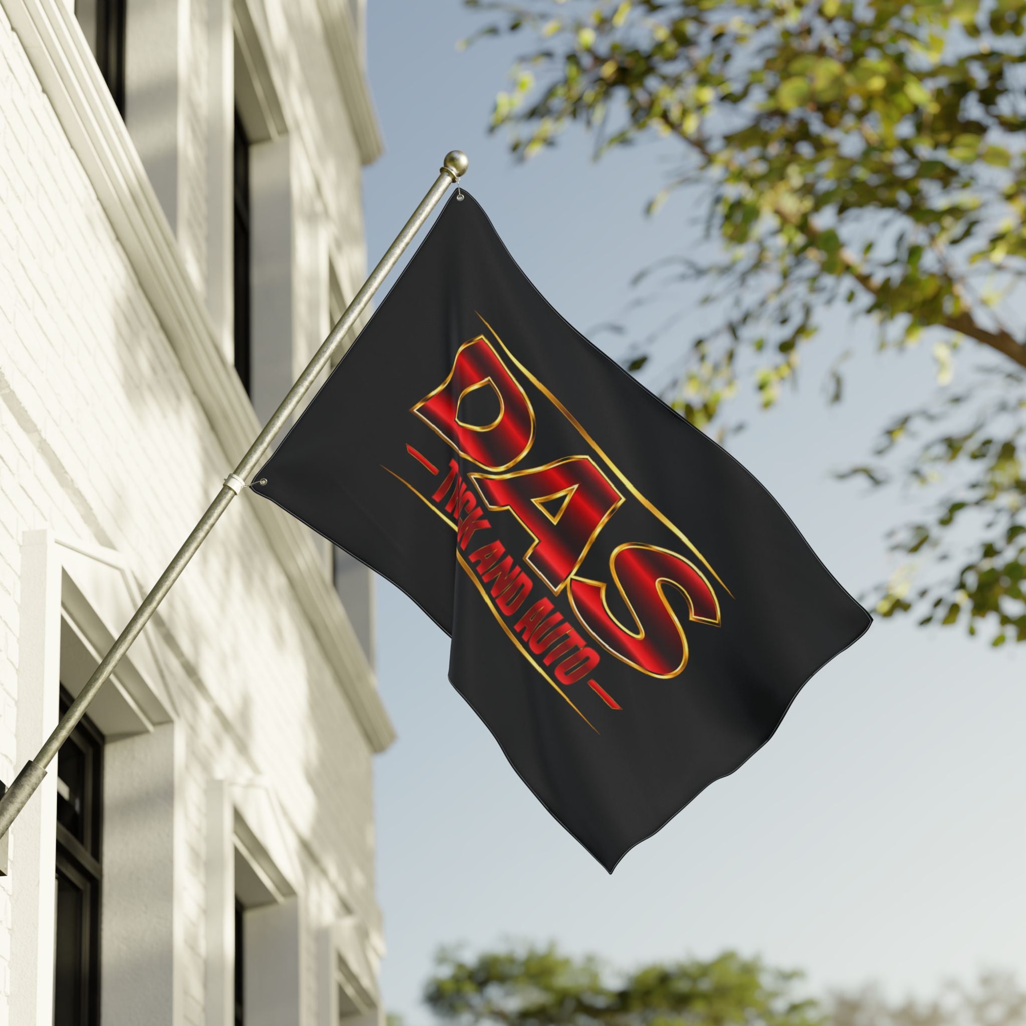 DAS Truck and Auto Double-Sided Flag