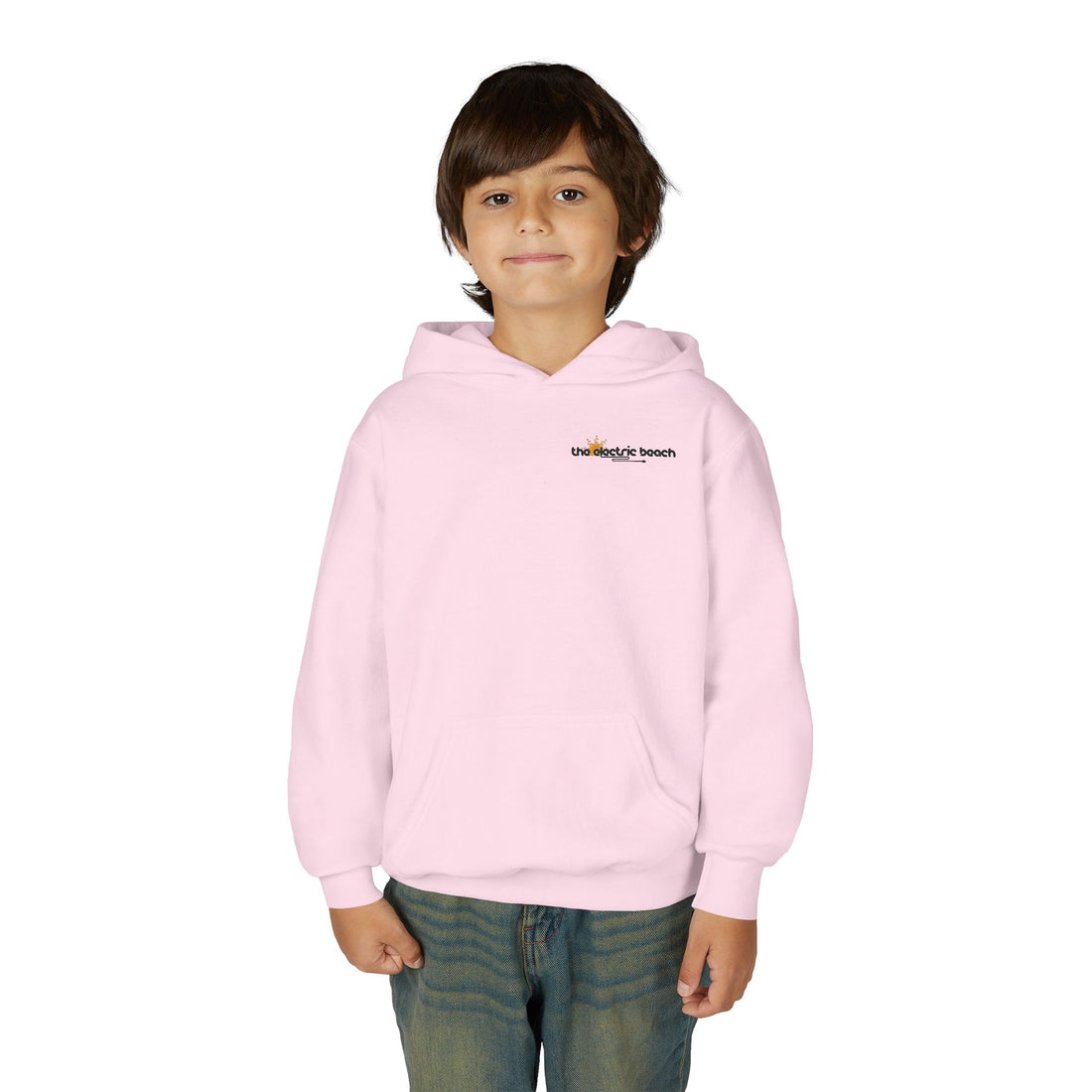 Electric Beach Youth Hoodie