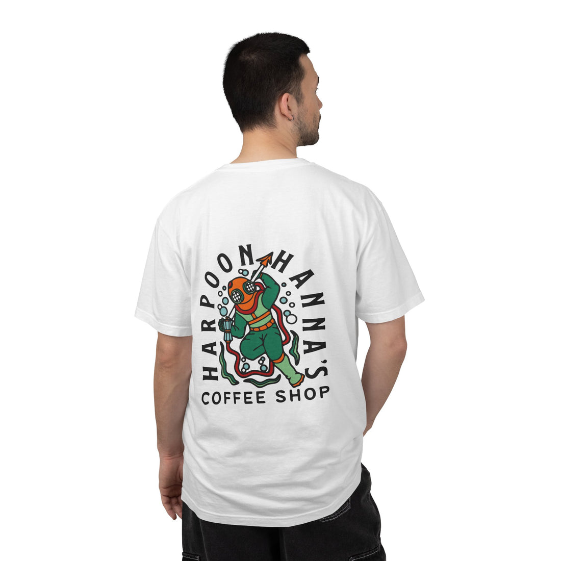 Harpoon Hanna's Colorful Diver Crew Neck T-Shirt