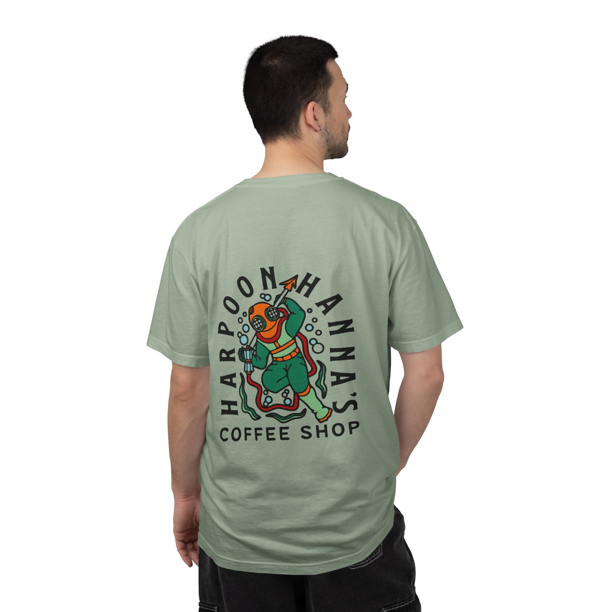 Harpoon Hanna's Colorful Diver Crew Neck T-Shirt