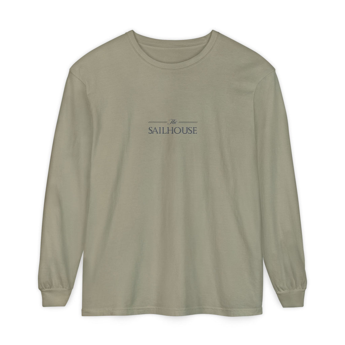 The Sailhouse Logo Long Sleeve Crew Neck Tee