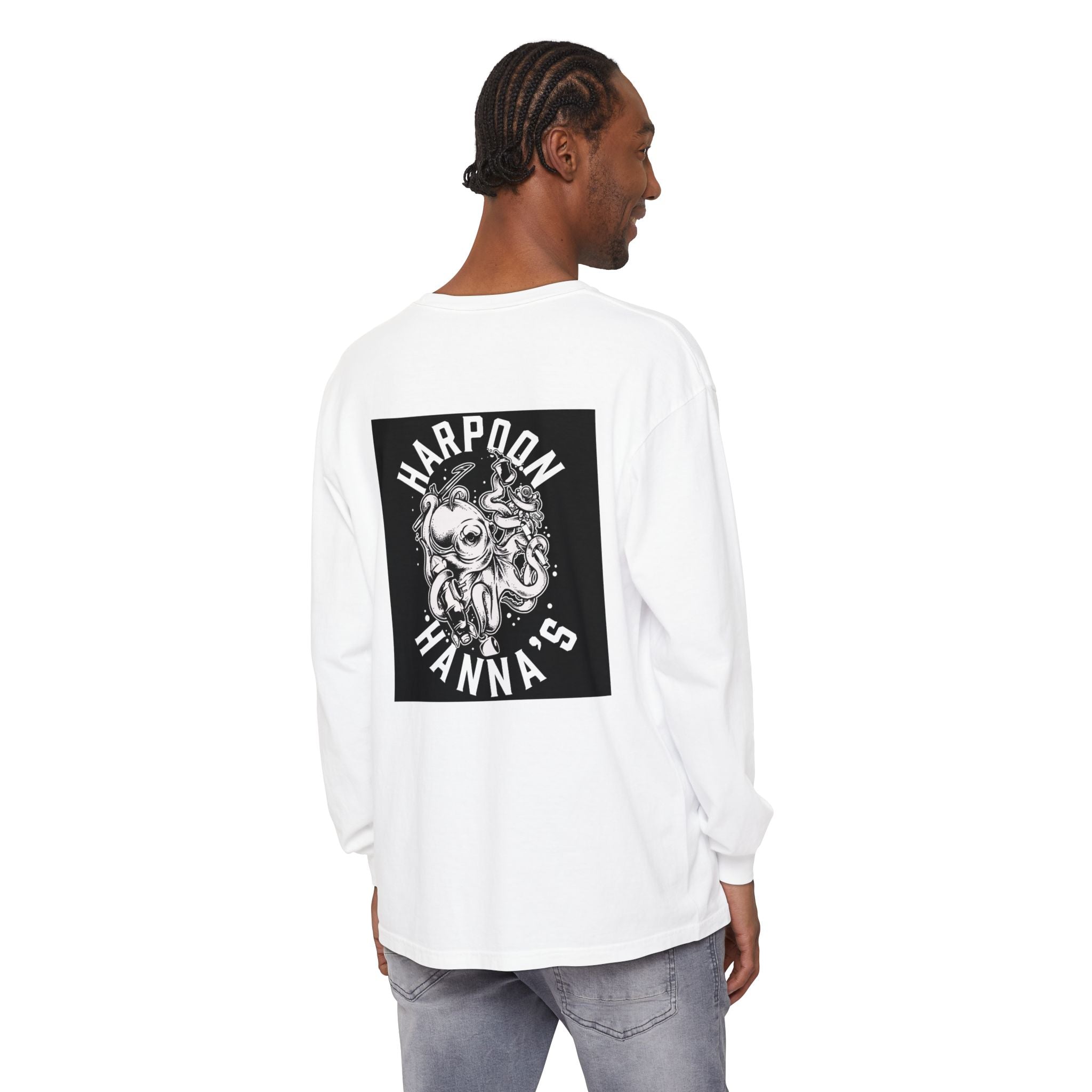 Harpoon Hanna’s Kraken Long Sleeve Crew Neck T-Shirt