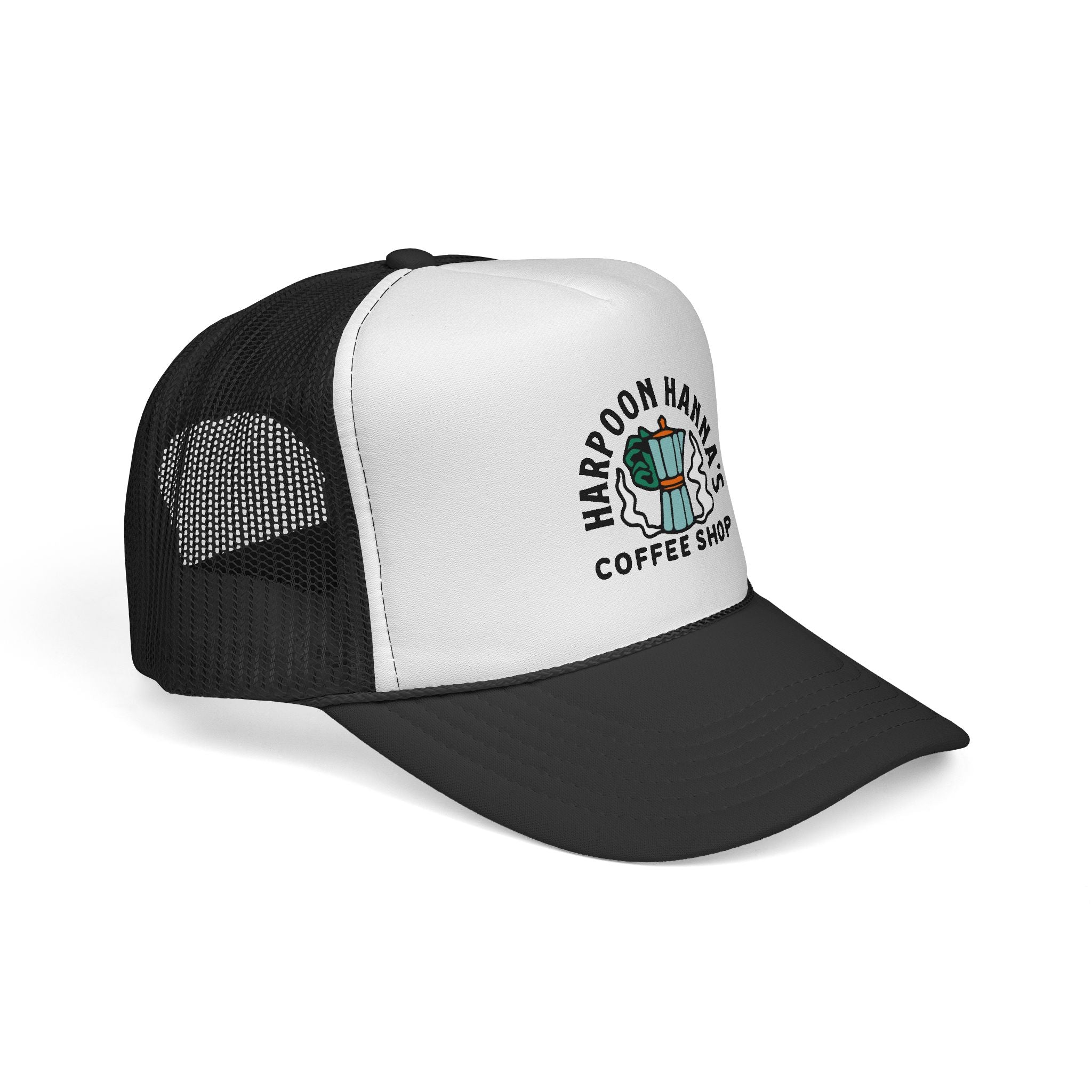 Harpoon Hanna's Retro Moka Pot Trucker Cap