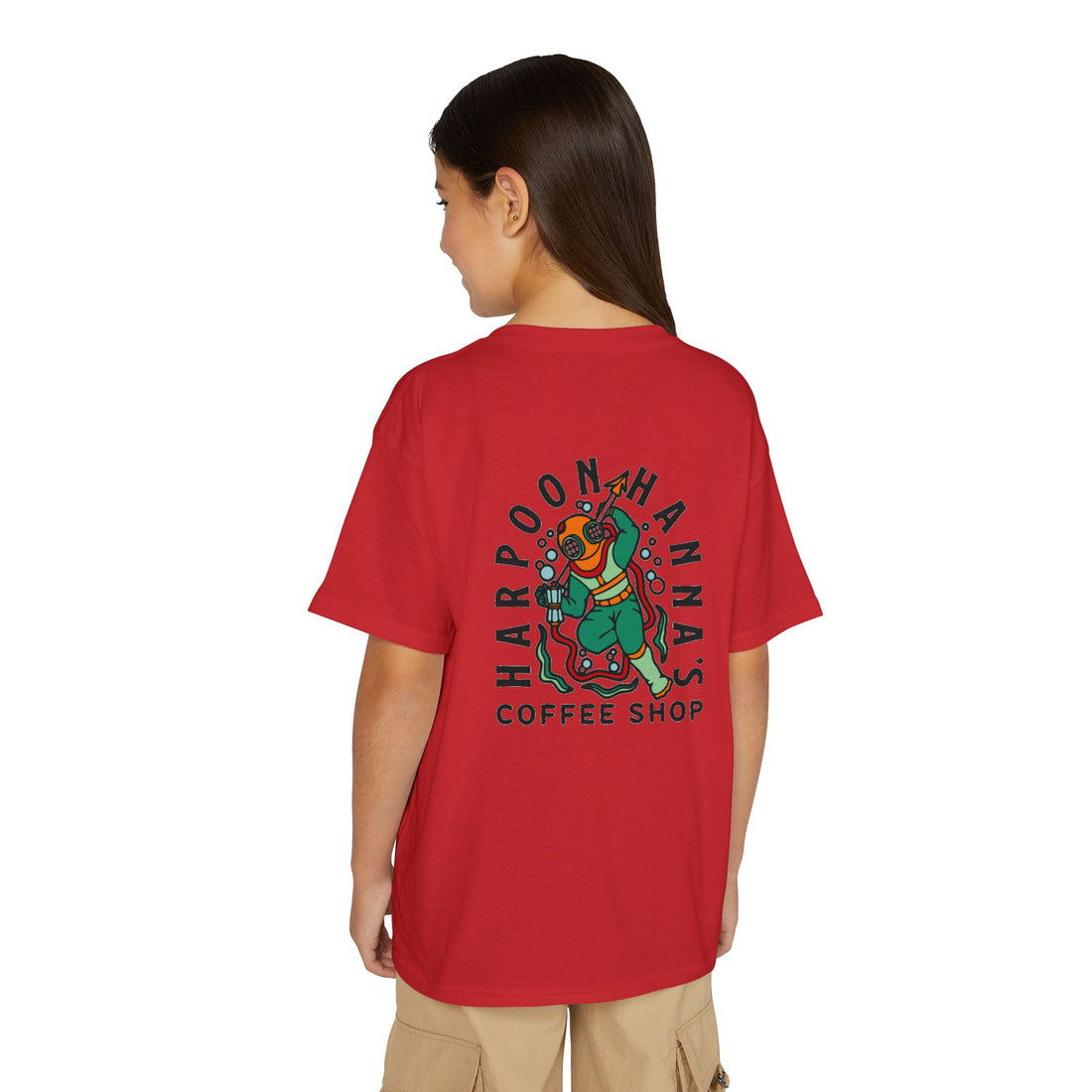 Harpoon Hannah’s Colorful Diver Youth T‑Shirt