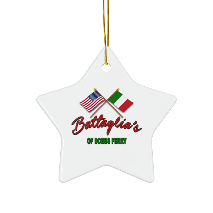 Battaglia’s Deli Ceramic Ornament