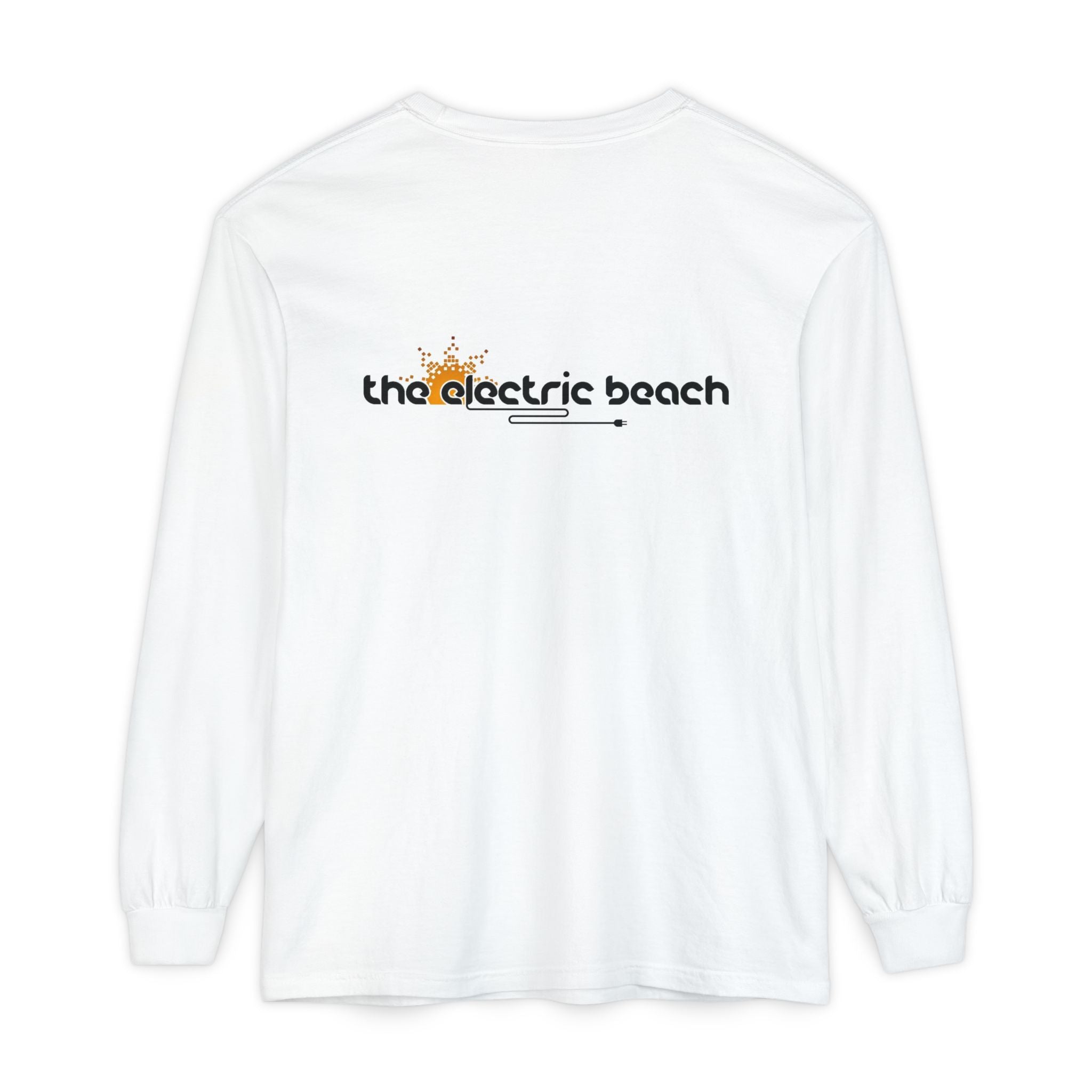 Electric Beach Long Sleeve Crew Neck T-Shirt