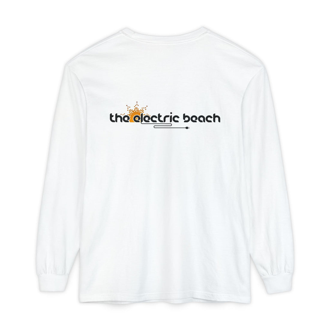 Electric Beach Long Sleeve Crew Neck T-Shirt