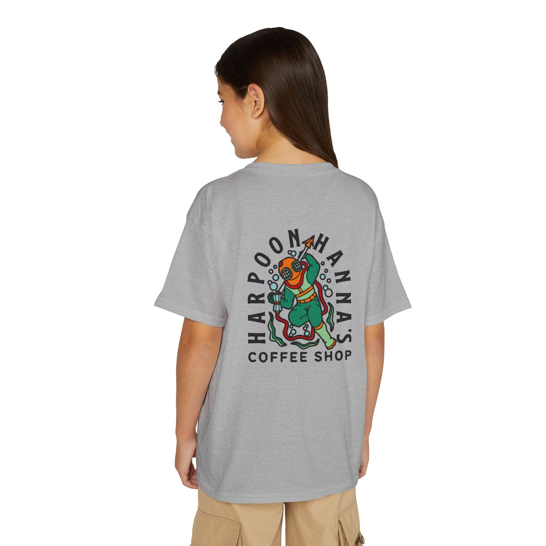 Harpoon Hannah’s Colorful Diver Youth T‑Shirt
