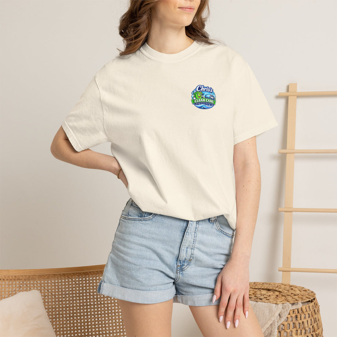 Chris's Clean Cans Crew Neck T-Shirt