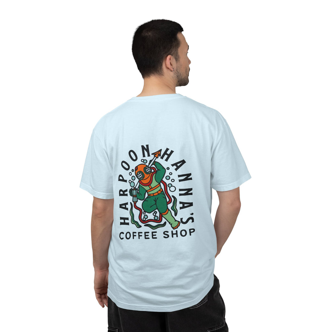 Harpoon Hanna's Colorful Diver Crew Neck T-Shirt