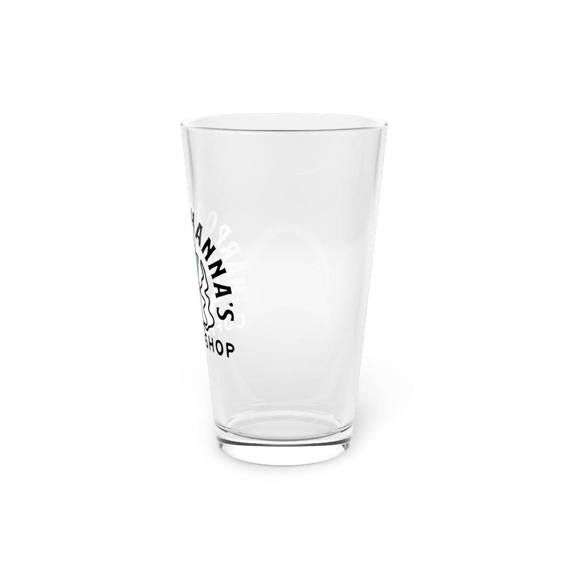 Harpoon Hanna’s Retro Moka Pot 16oz Pint Glass