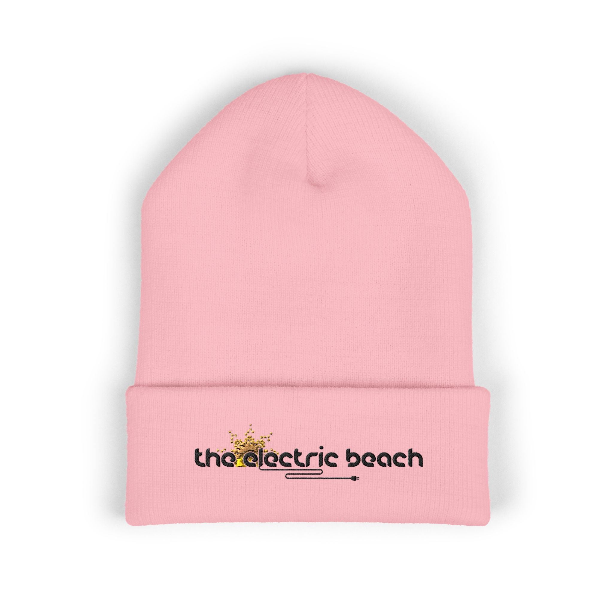 Electric Beach Cuffed Beanie