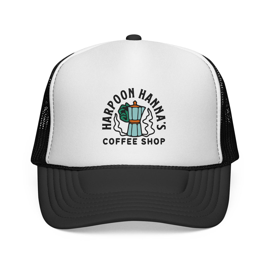 Harpoon Hanna's Retro Moka Pot Trucker Cap