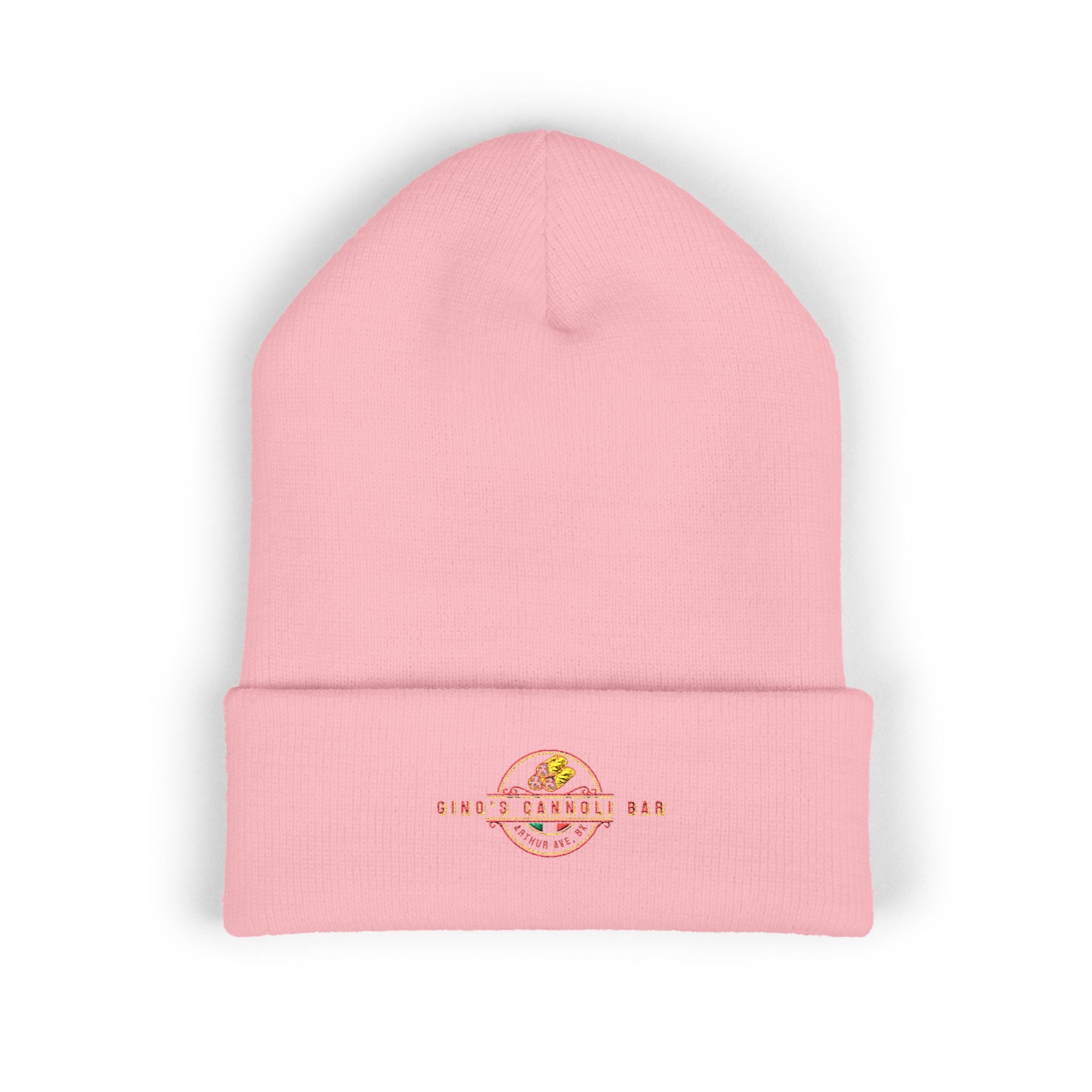 Gino's Cannoli Bar Cuffed Beanie