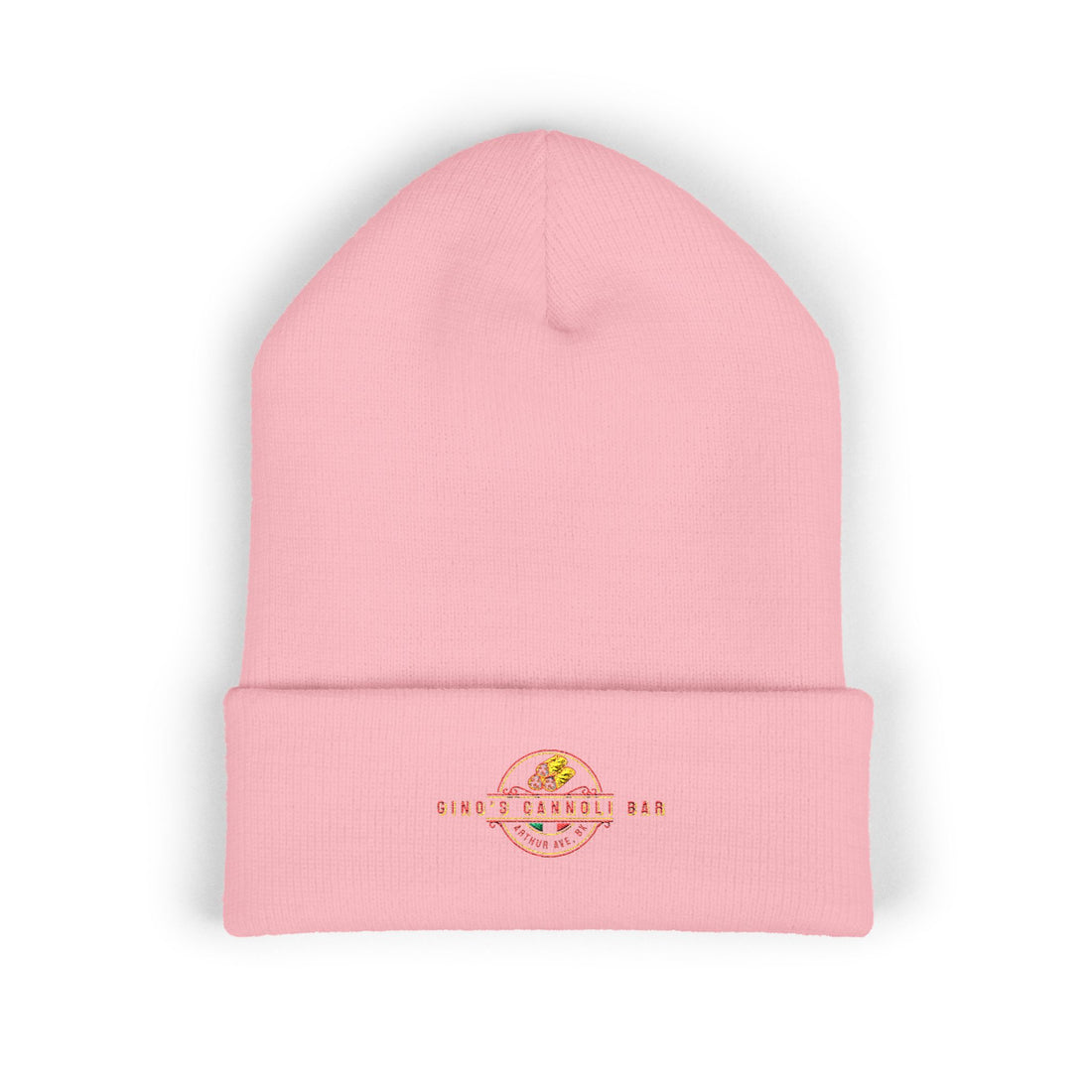 Gino's Cannoli Bar Cuffed Beanie