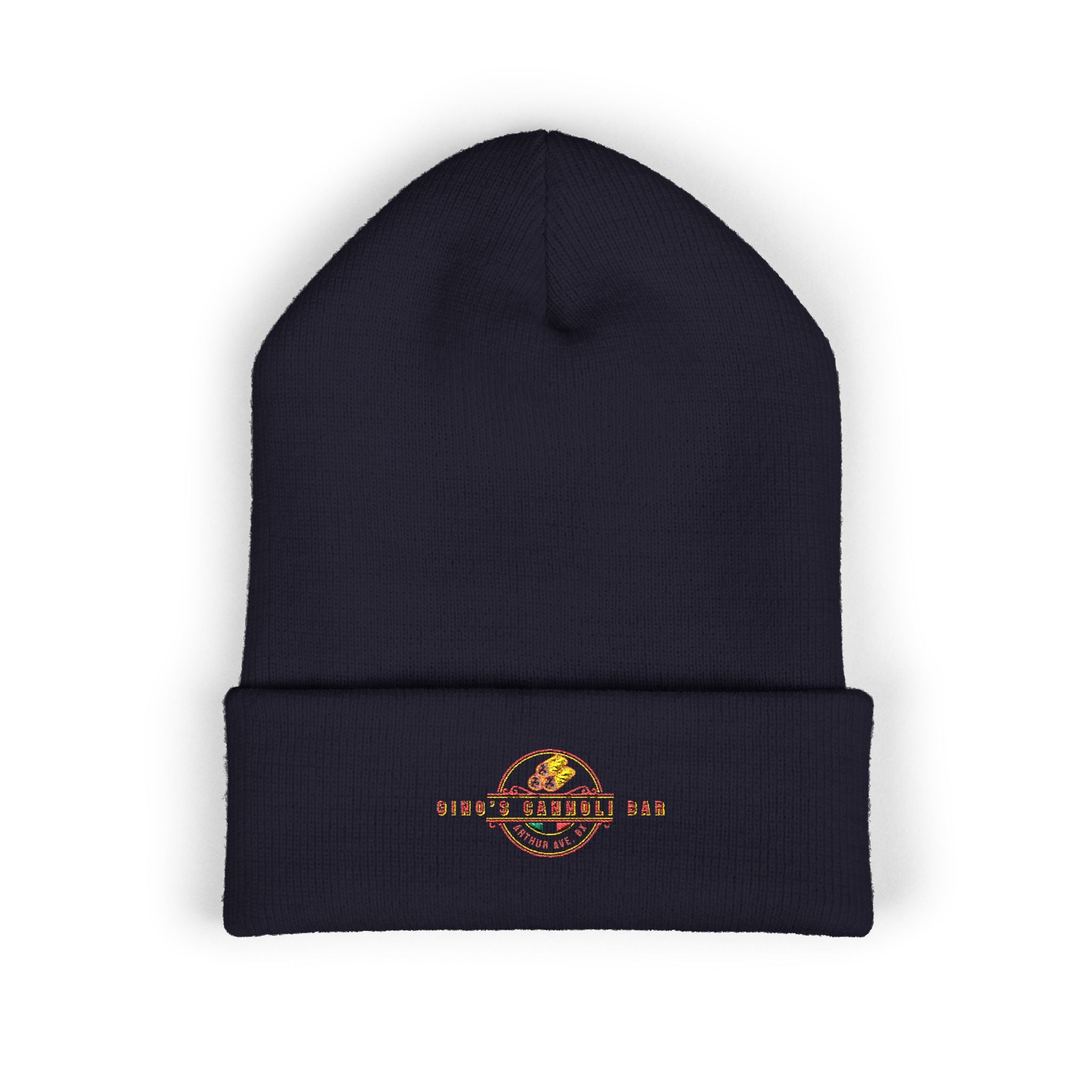 Gino's Cannoli Bar Cuffed Beanie