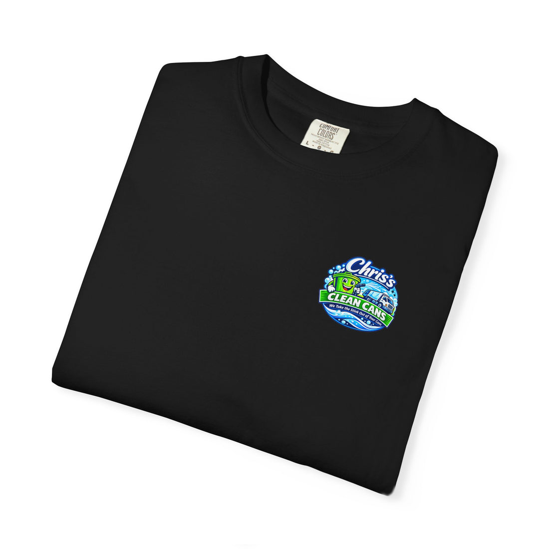 Chris's Clean Cans Crew Neck T-Shirt