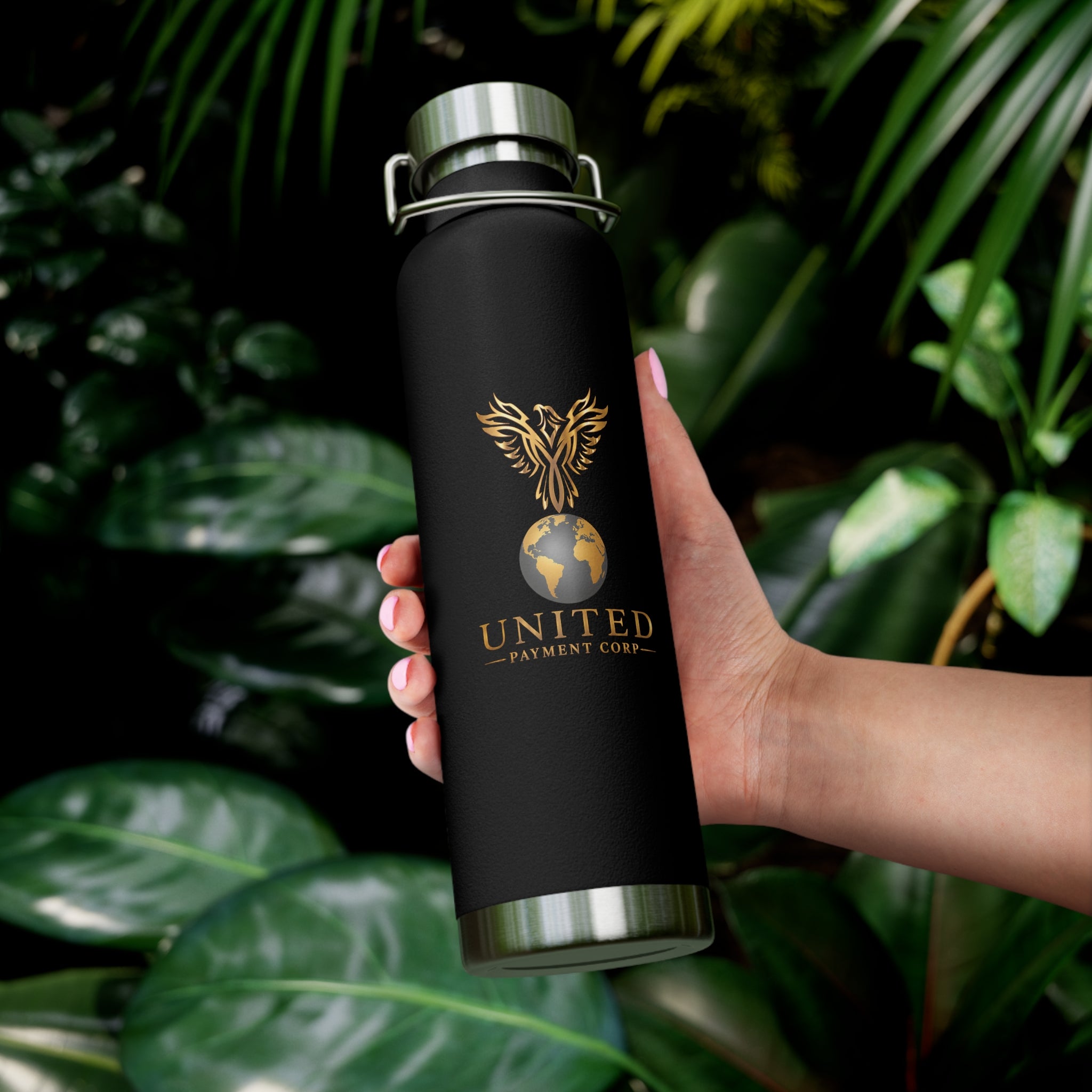 United Payment Corp 22oz Insulated Bottle