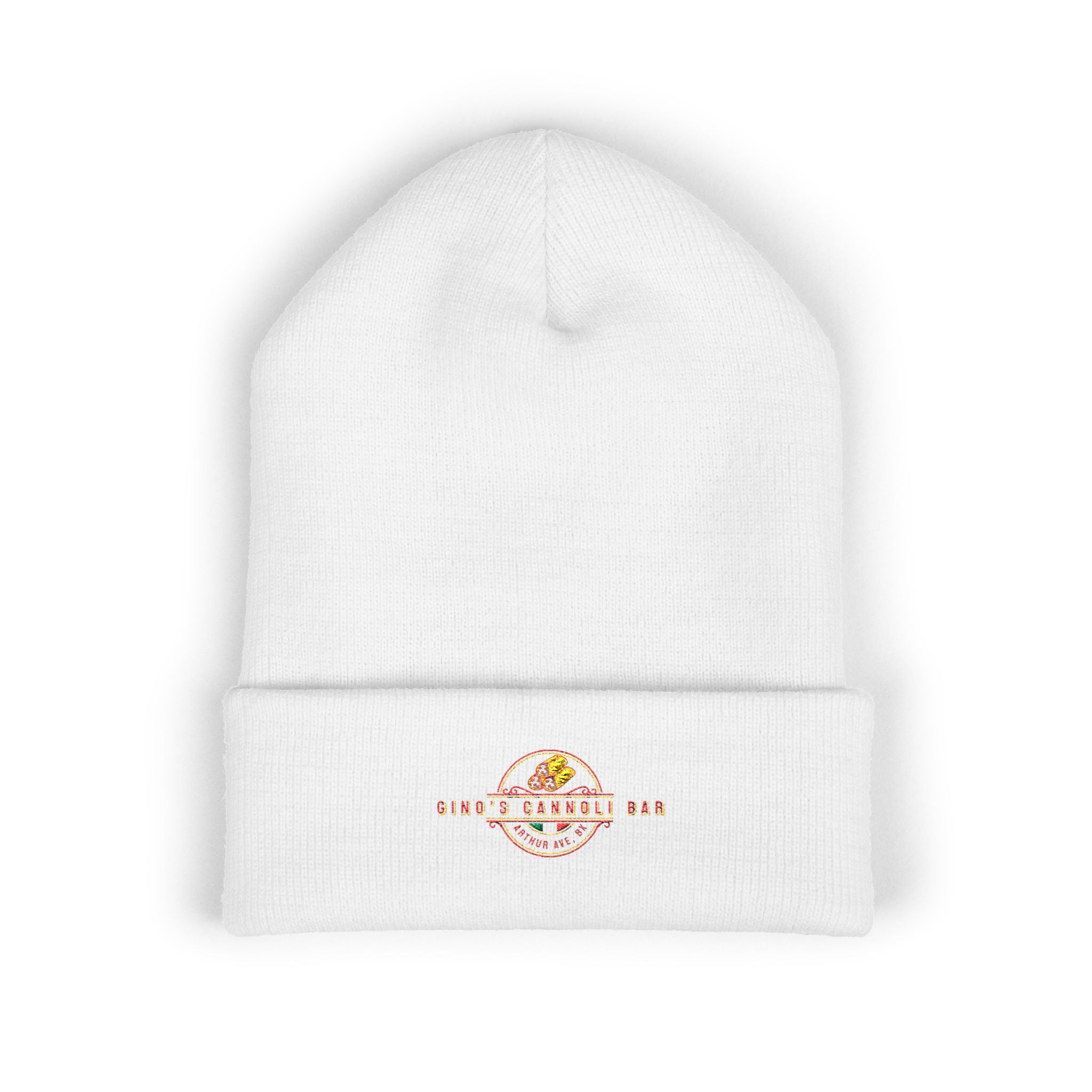 Gino's Cannoli Bar Cuffed Beanie