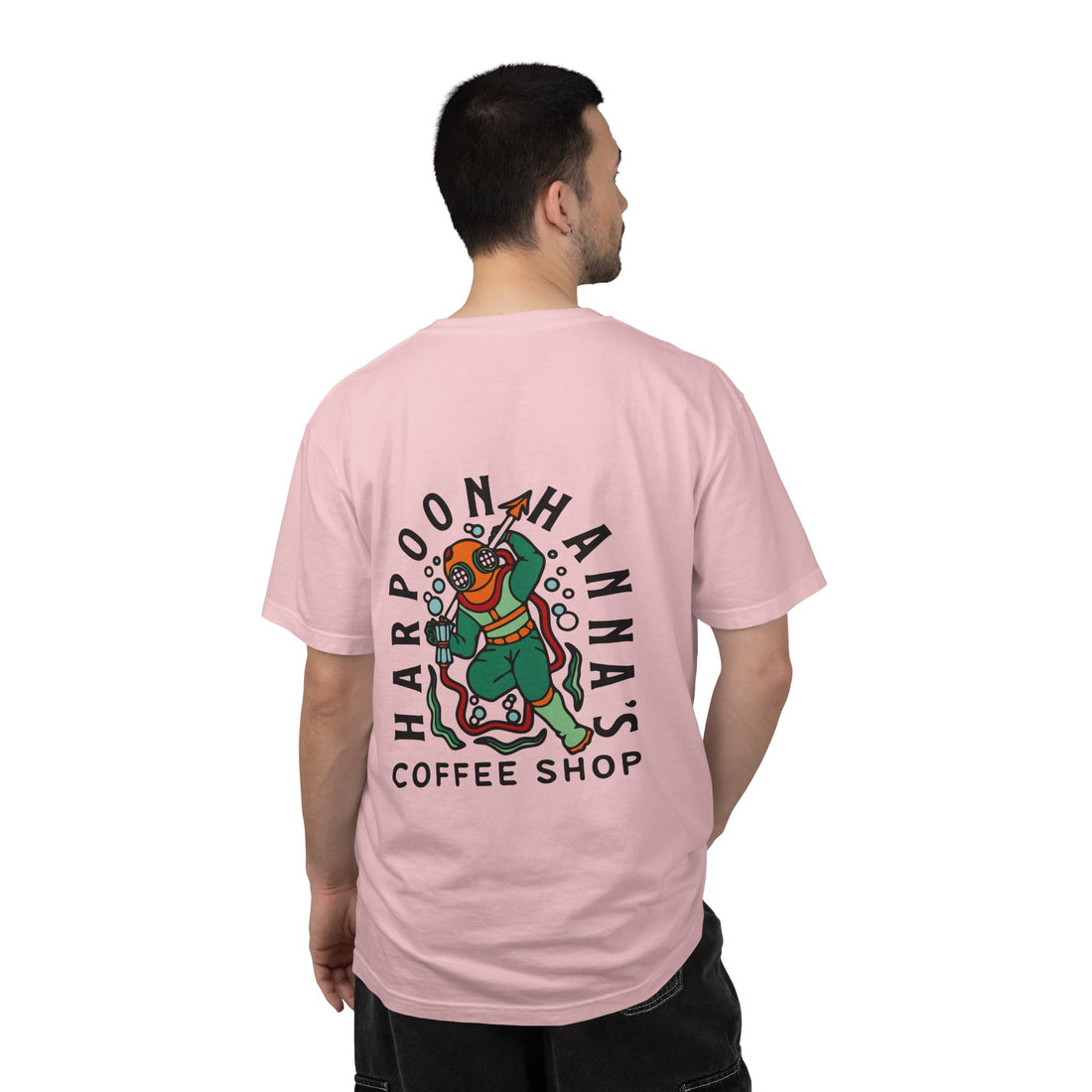 Harpoon Hanna's Colorful Diver Crew Neck T-Shirt