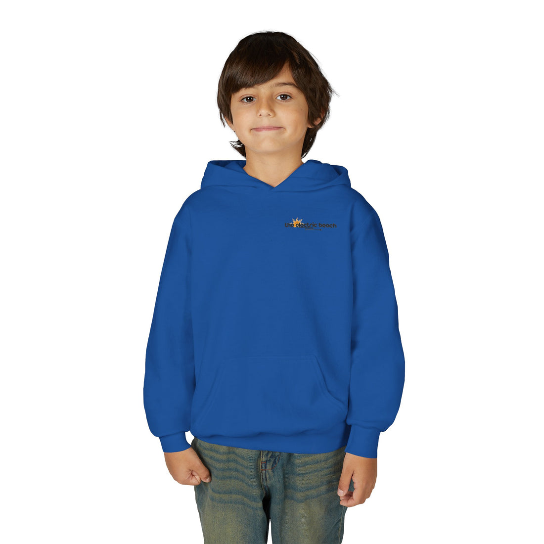 Electric Beach Youth Hoodie