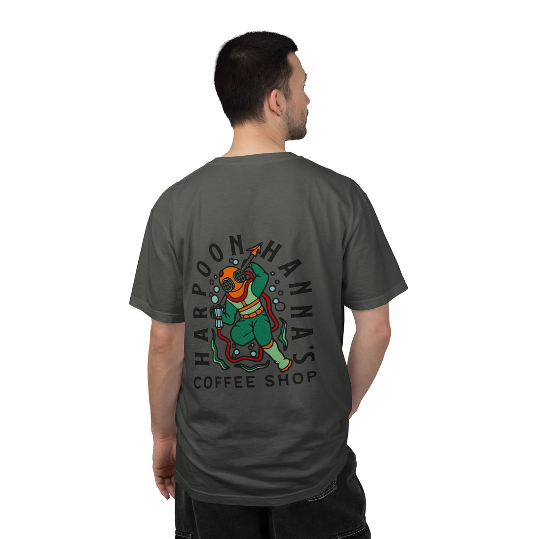 Harpoon Hanna's Colorful Diver Crew Neck T-Shirt