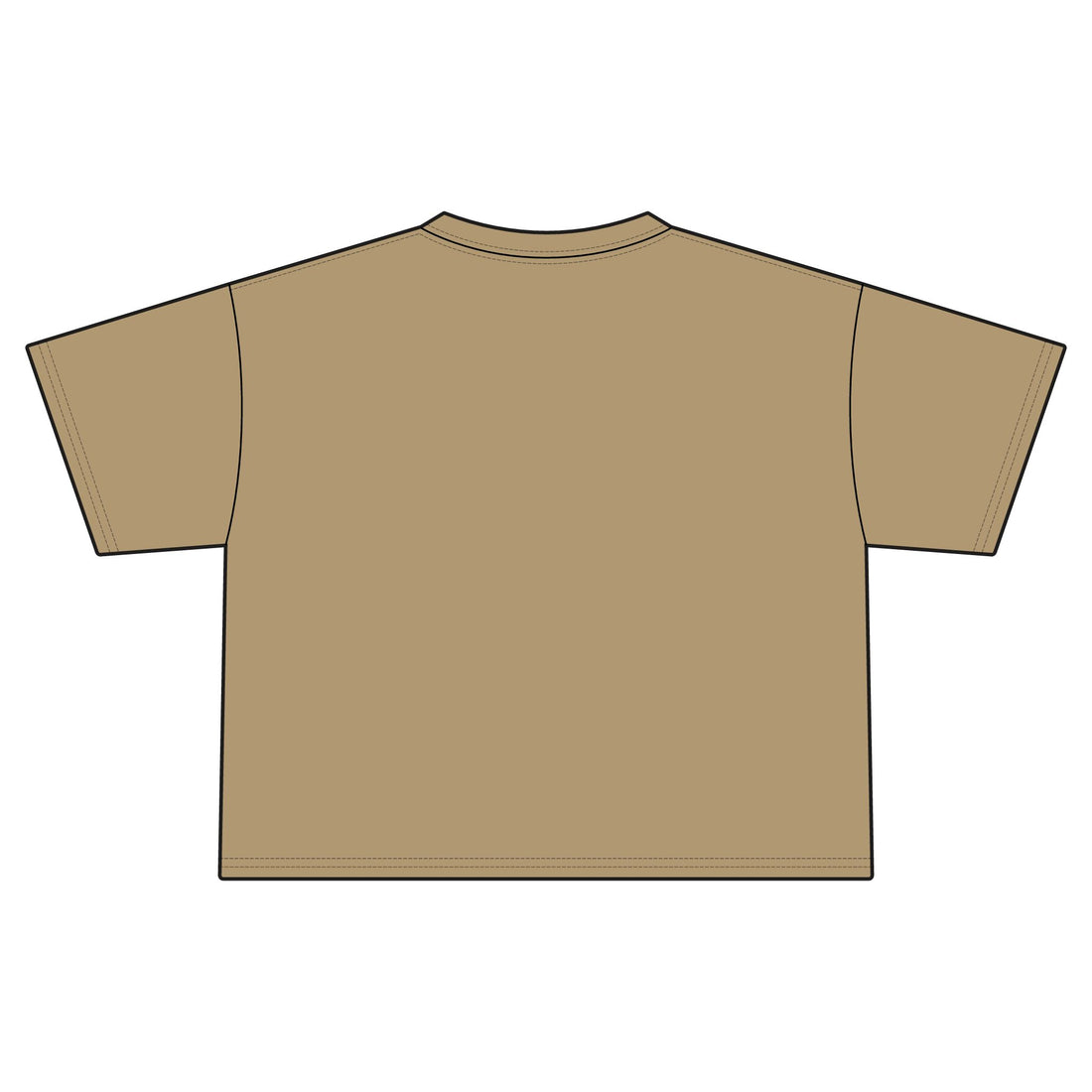 Electric Beach Cropped T-Shirt