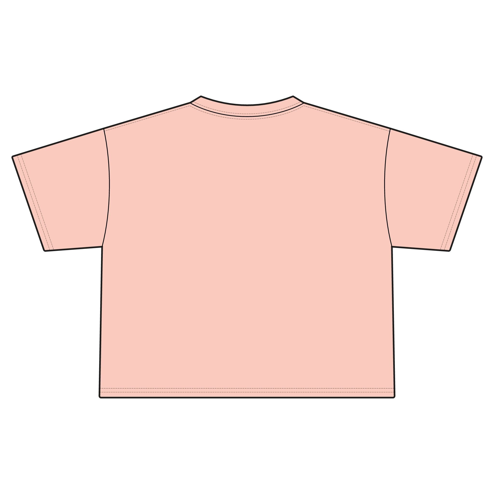 Electric Beach Cropped T-Shirt