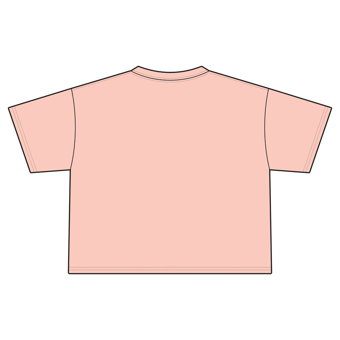 Electric Beach Cropped T-Shirt
