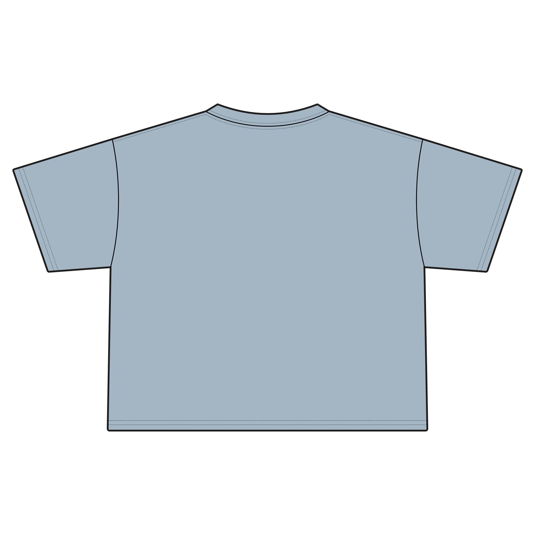 Electric Beach Cropped T-Shirt