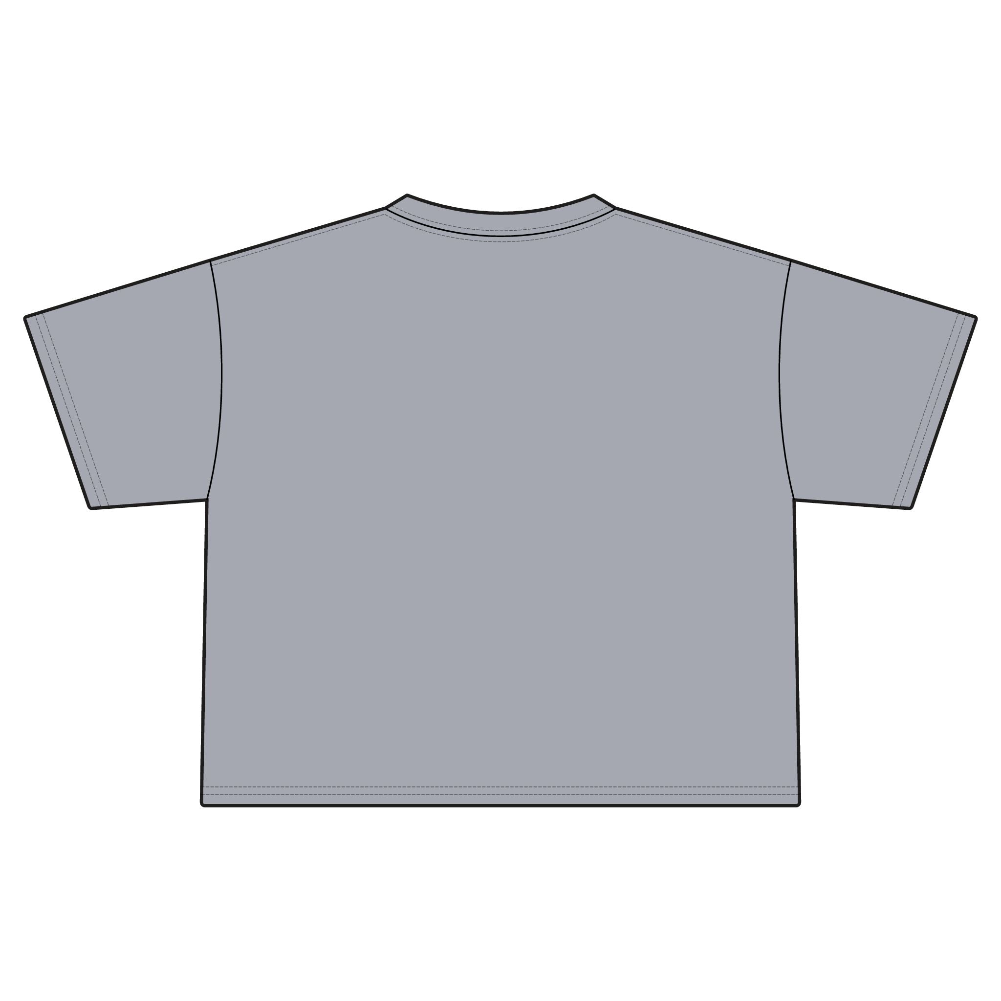 Electric Beach Cropped T-Shirt