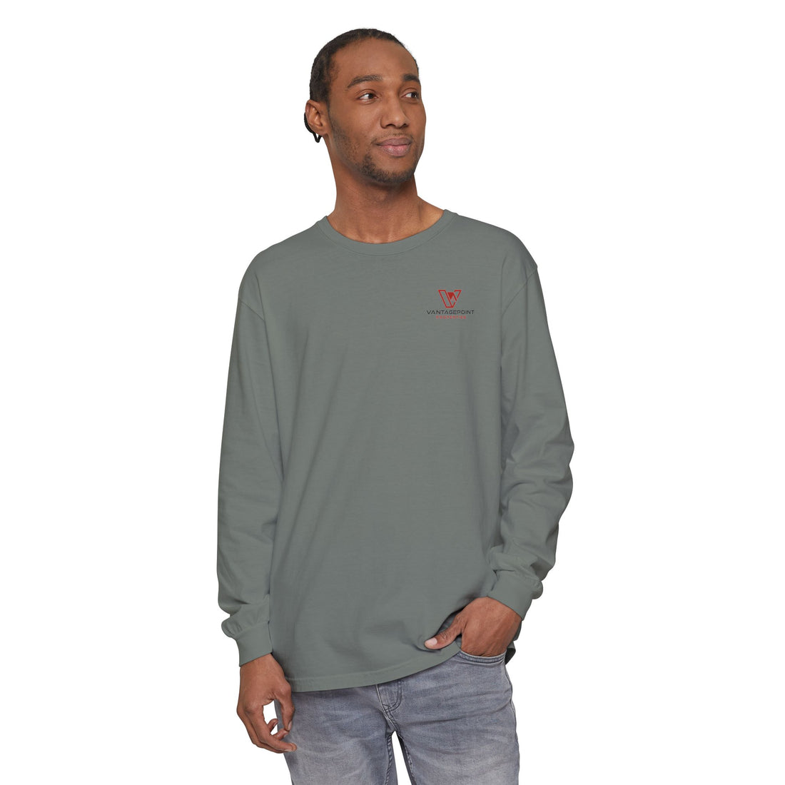VantagePoint Properties Crew Neck Long Sleeve Tee