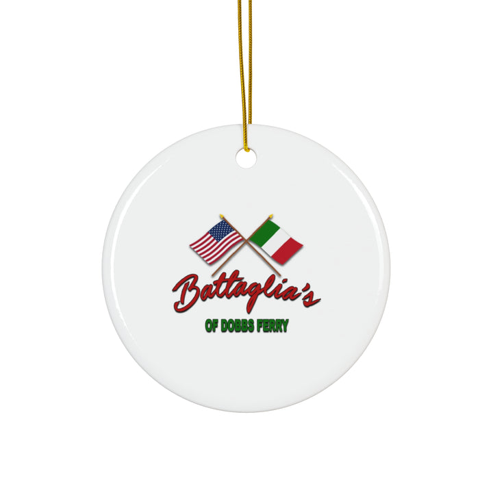 Battaglia’s Deli Ceramic Ornament