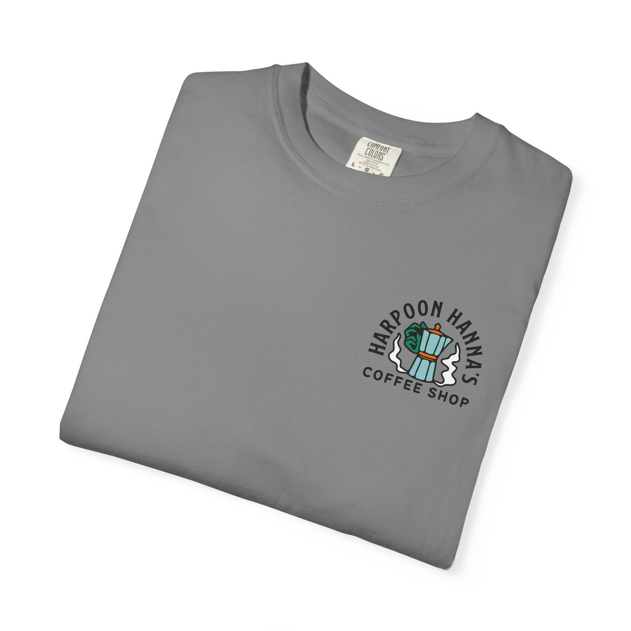 Harpoon Hanna's Retro Moka Pot Crew Neck T-Shirt