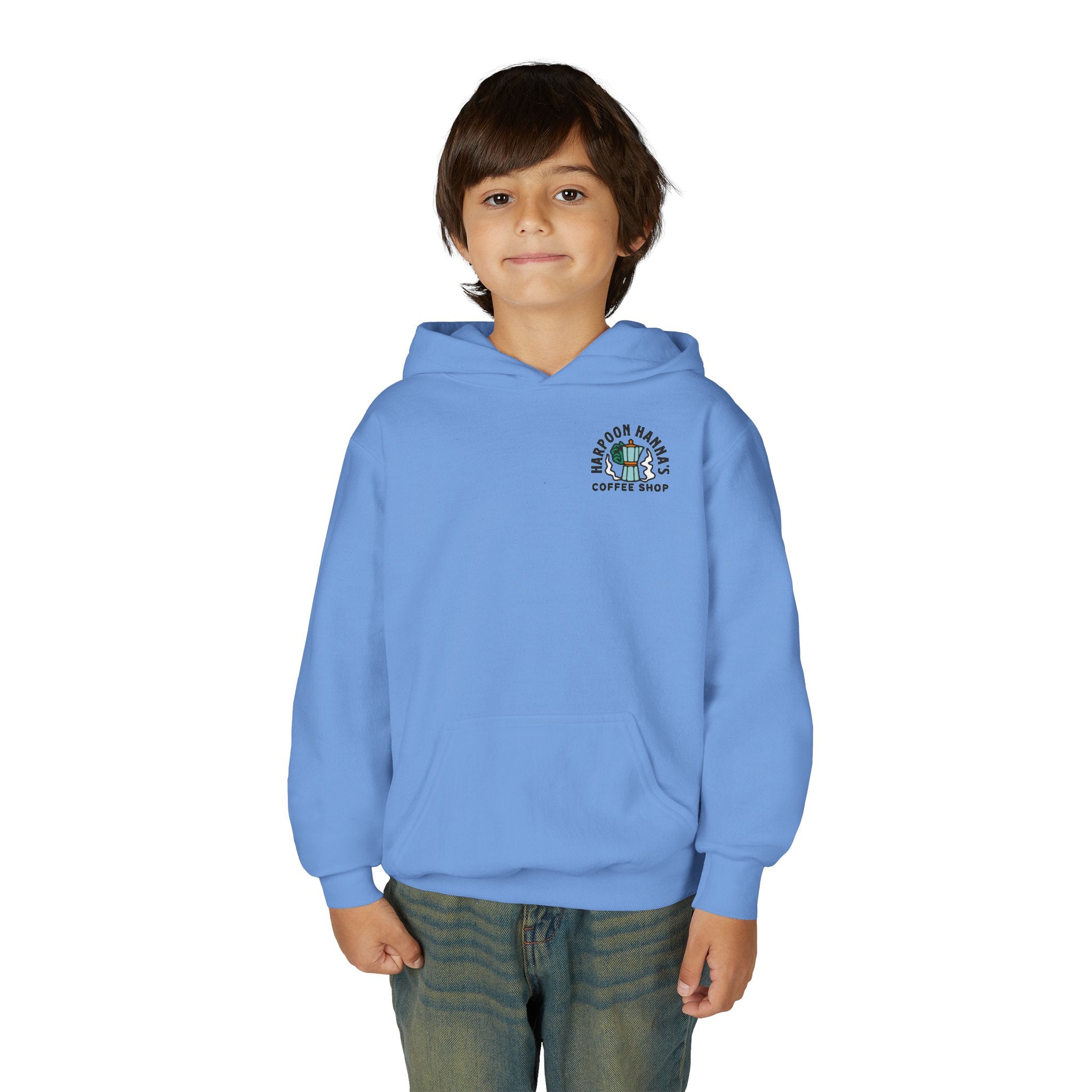 Harpoon Hanna's Retro Moka Pot Youth Hoodie