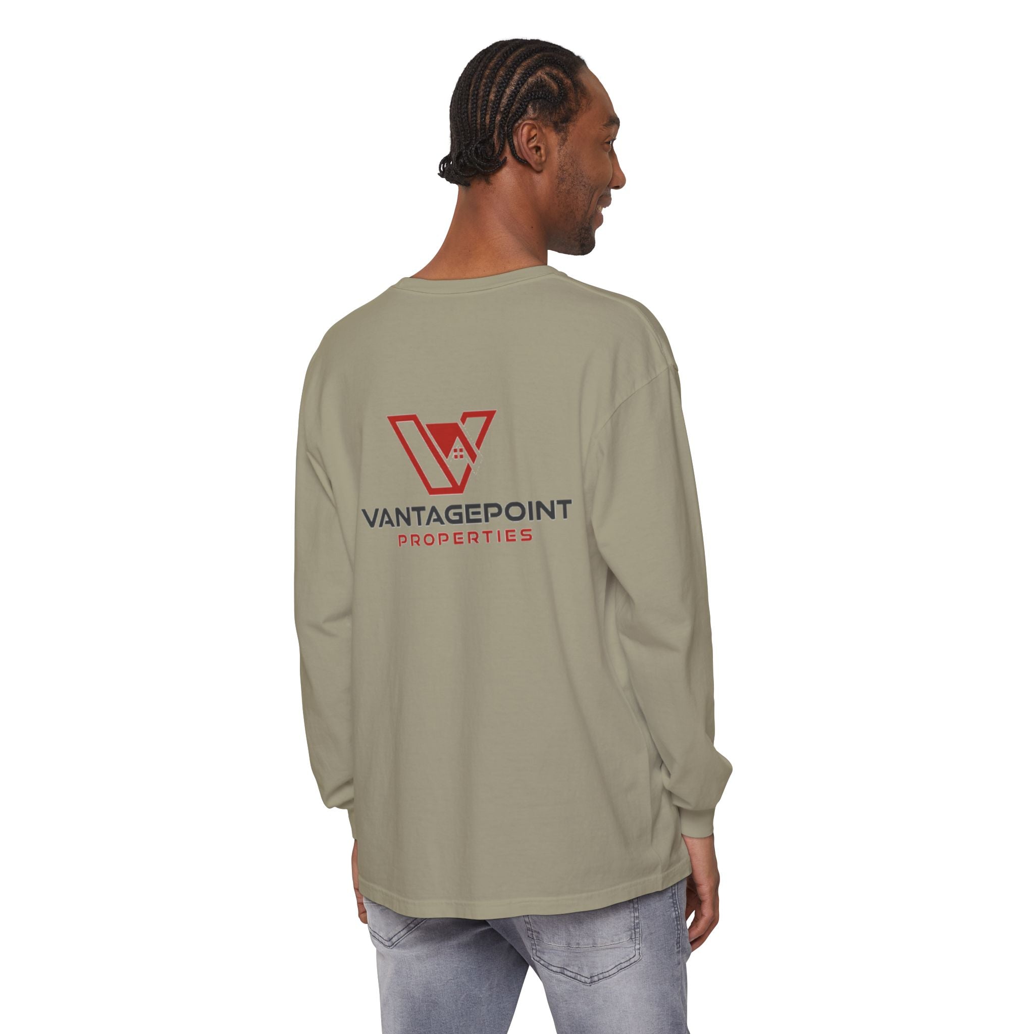 VantagePoint Properties Crew Neck Long Sleeve Tee