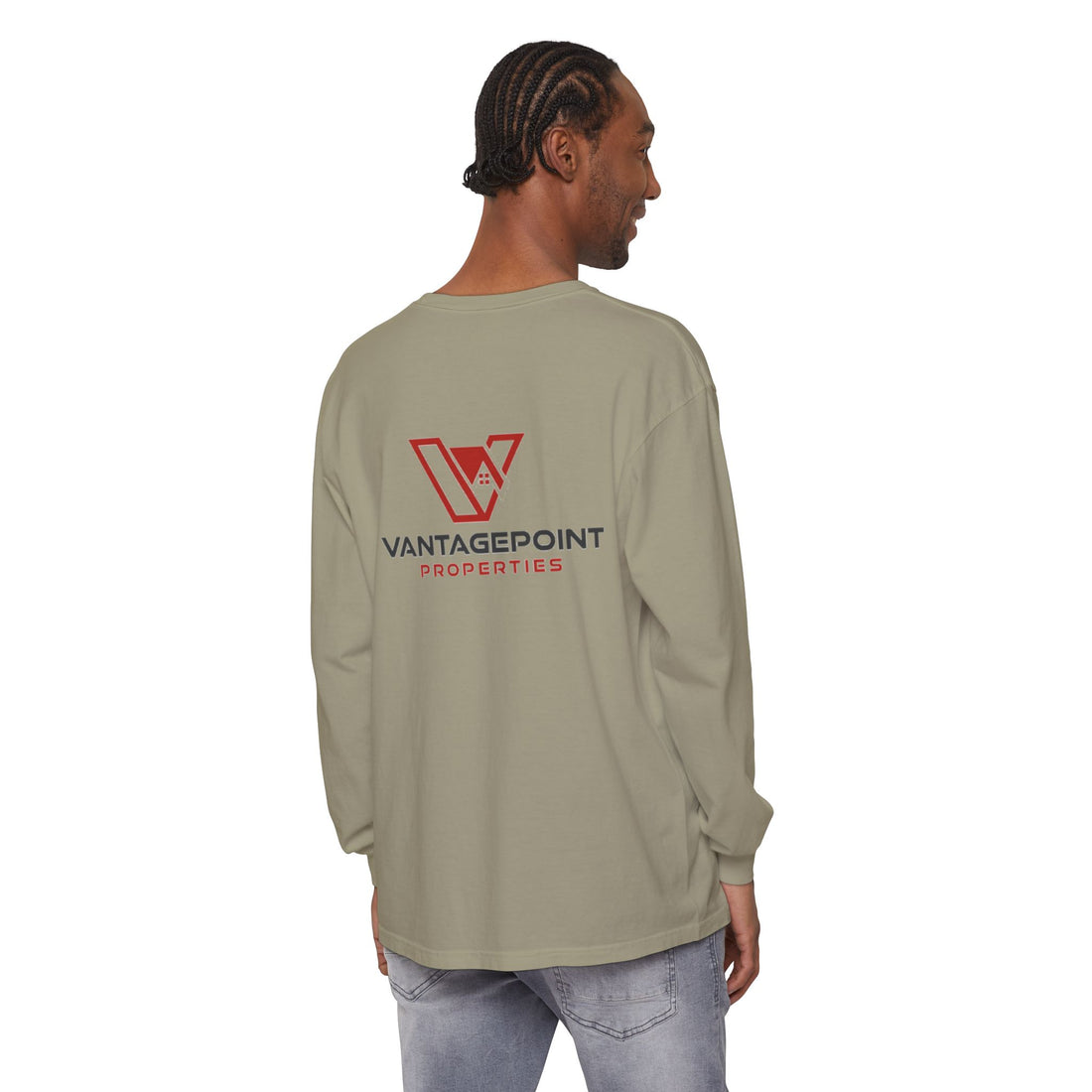 VantagePoint Properties Crew Neck Long Sleeve Tee