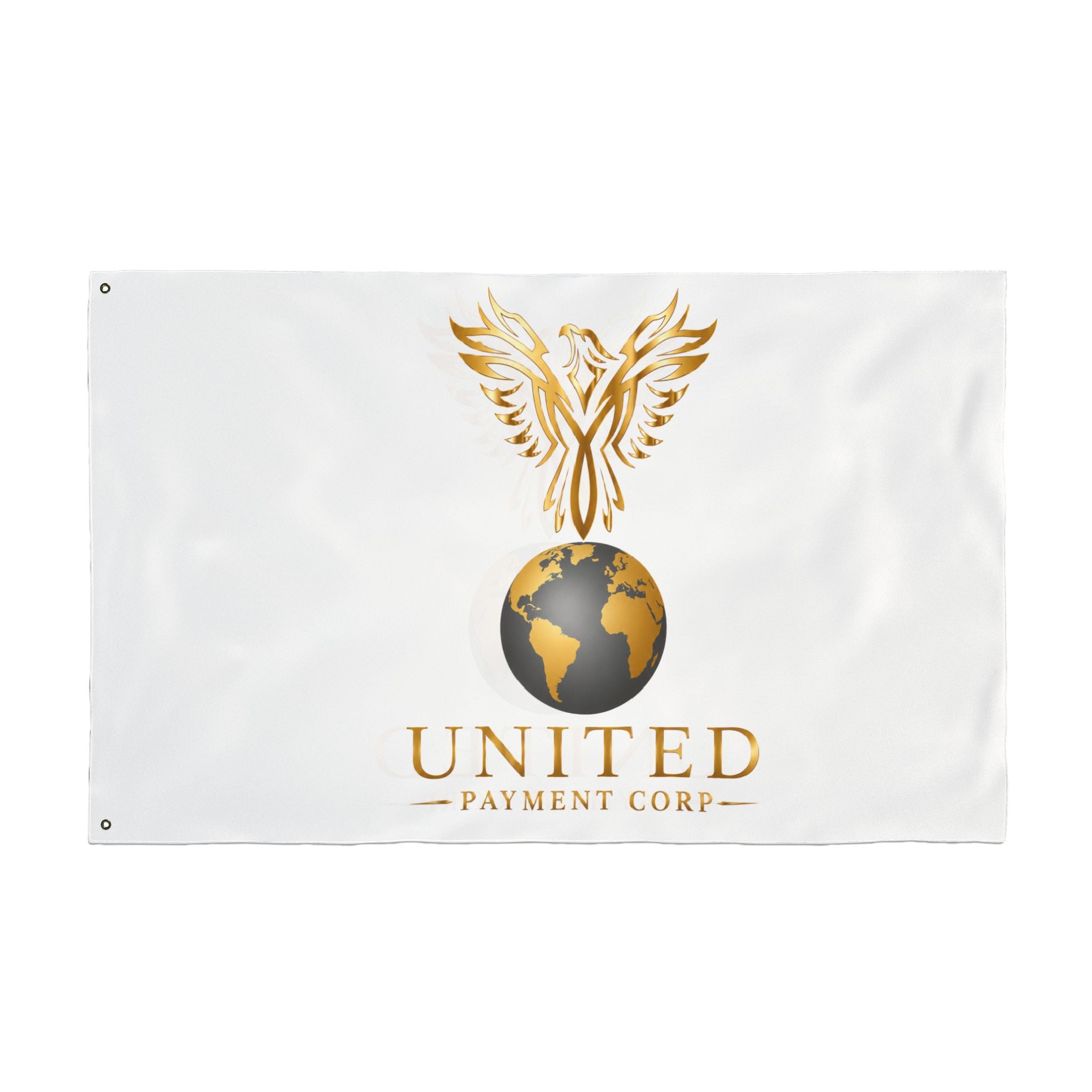 United Payment Corp Double-Sided Flag