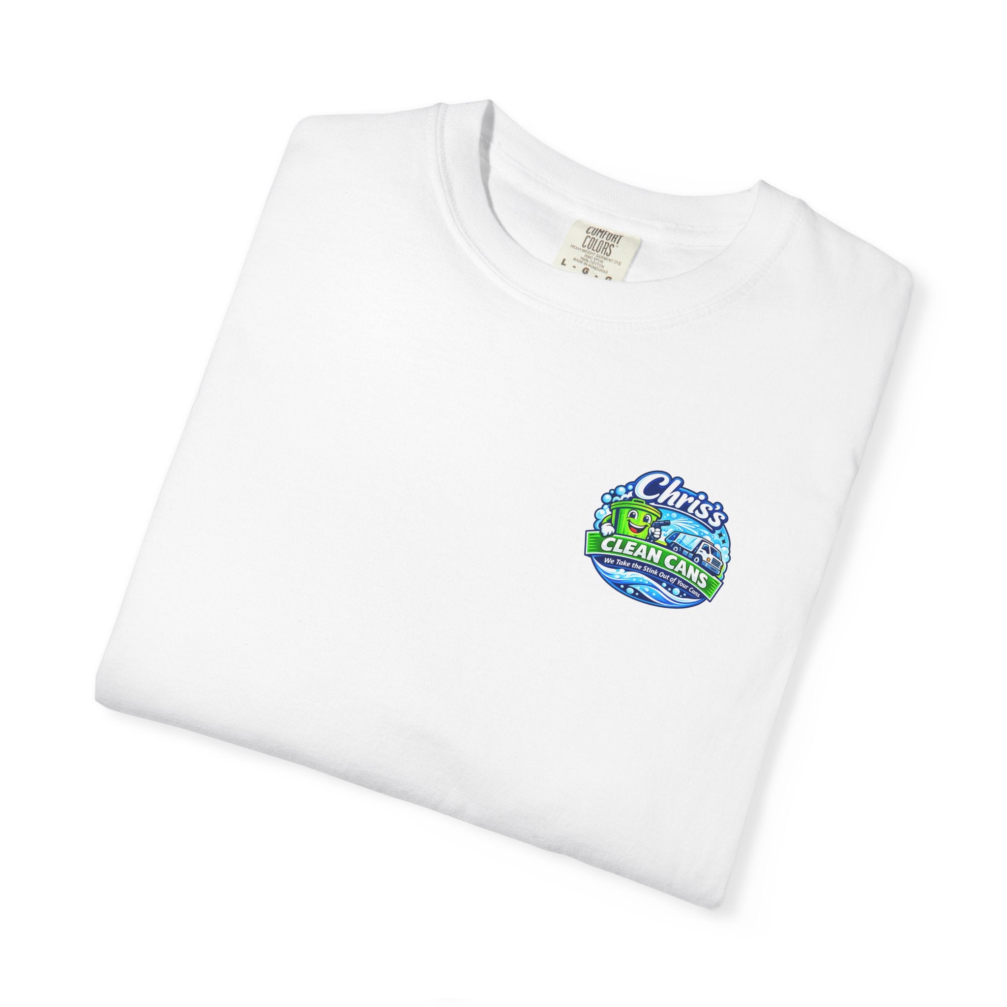 Chris's Clean Cans Crew Neck T-Shirt