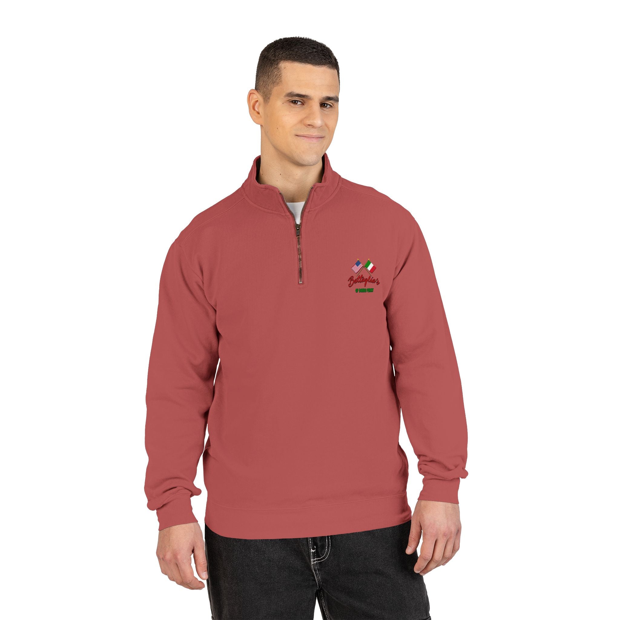 Battaglia's Deli Quarter-Zip Sweatshirt