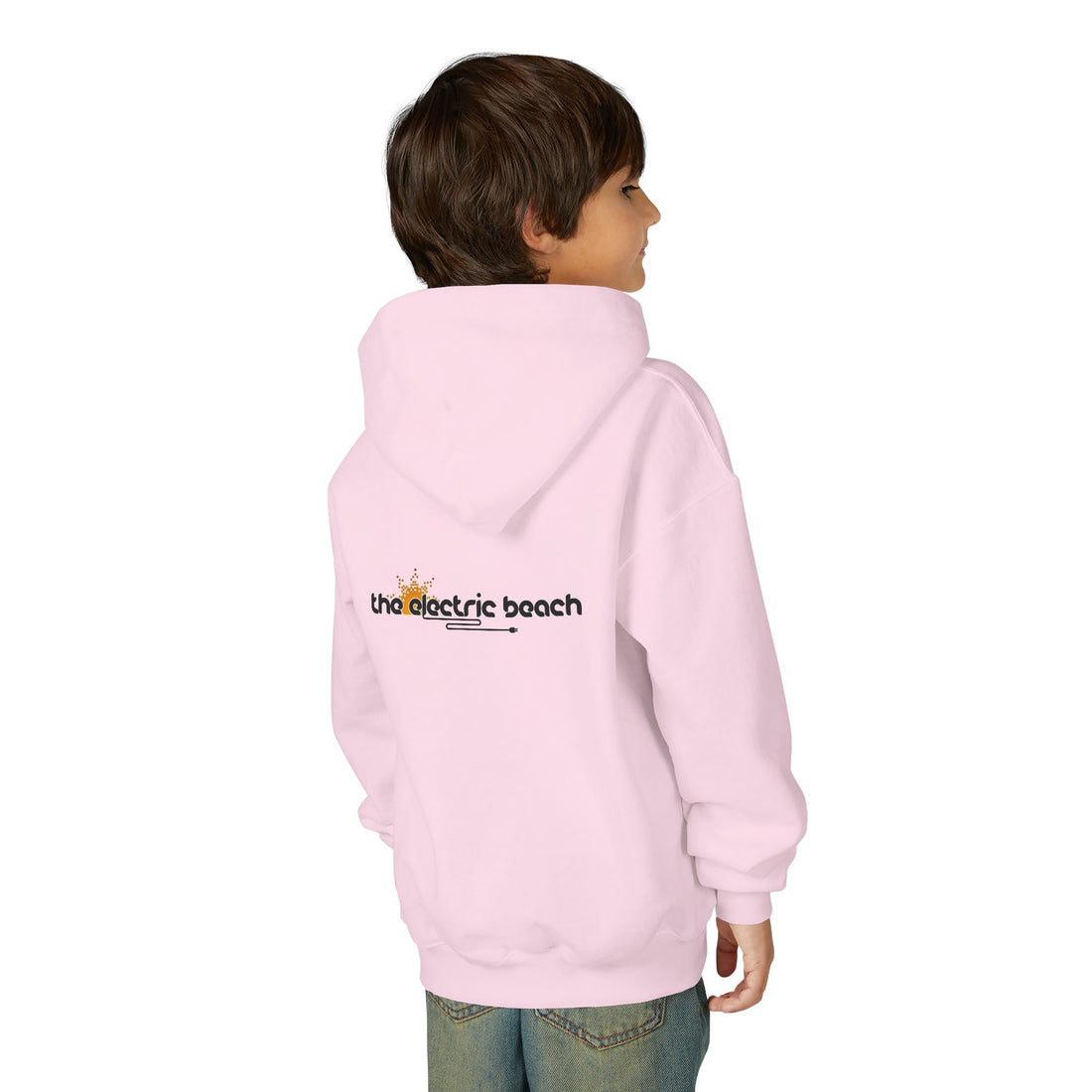 Electric Beach Youth Hoodie